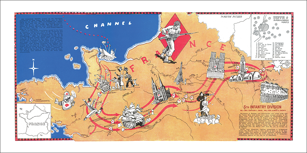5th Infantry Division Campaign Map