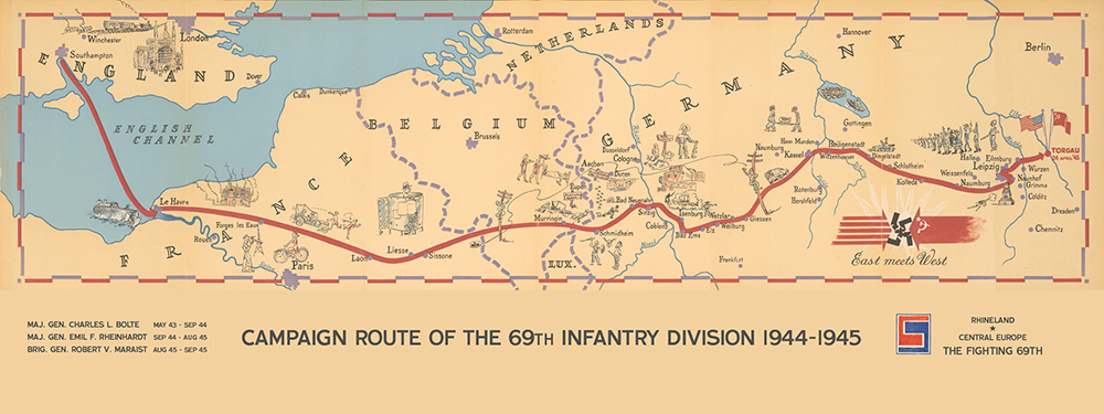 69th Infantry Division Campaign Map