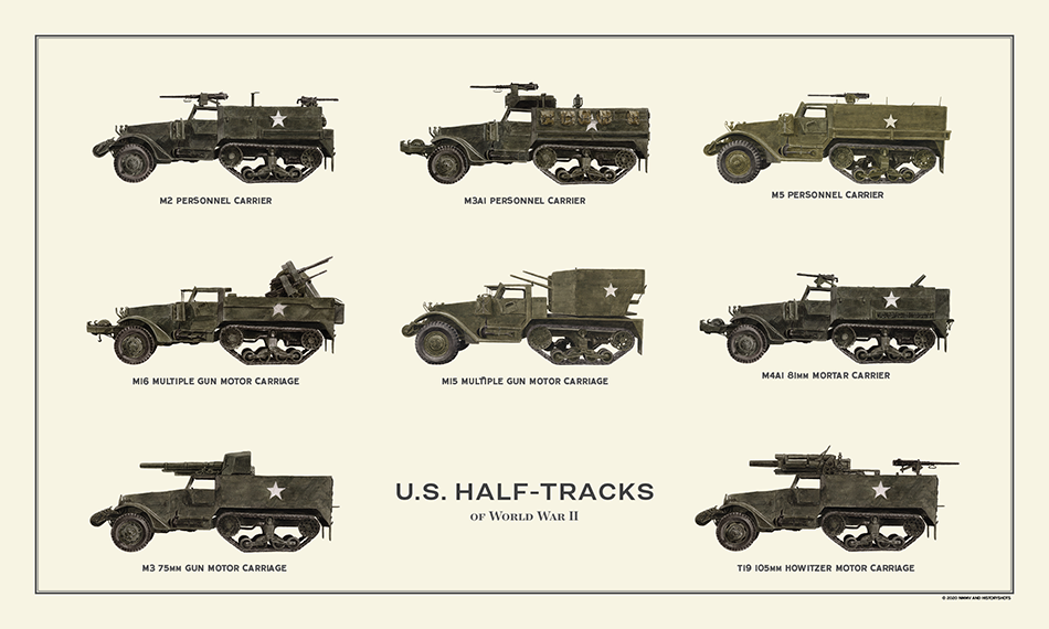 US Army Half-Tracks of World War II
