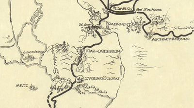13th Armored Division Campaign Map