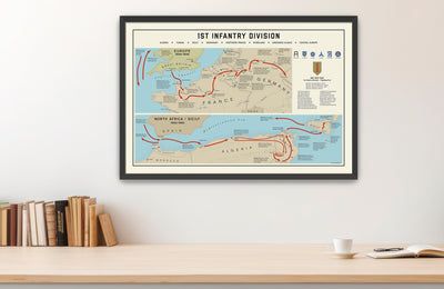 1st Infantry Division Campaign Map