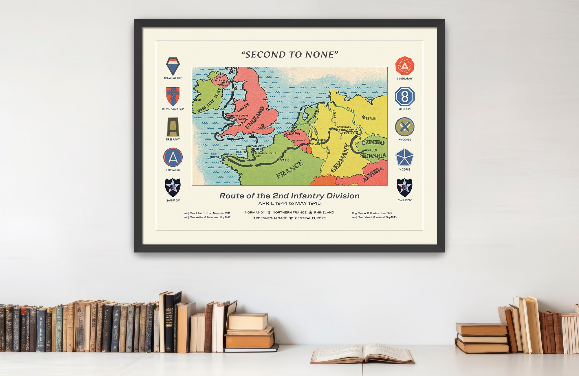 2nd Infantry Division Campaign Map