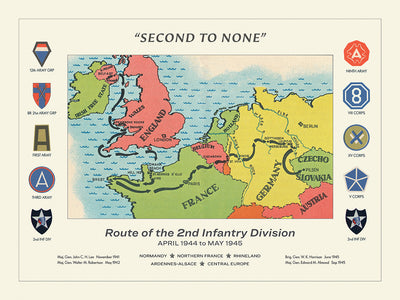 2nd Infantry Division Campaign Map