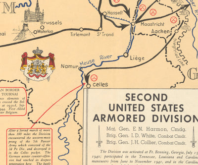 2nd Armored Division Campaign Map