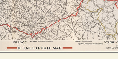 3rd Armored Division Campaign Map