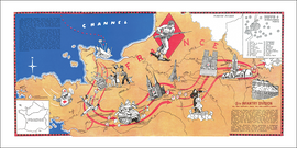 5th Infantry Division Campaign Map – HistoryShots InfoArt