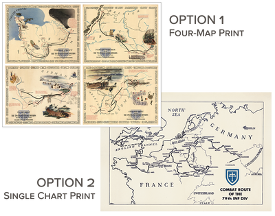 79th Infantry Division Campaign Map