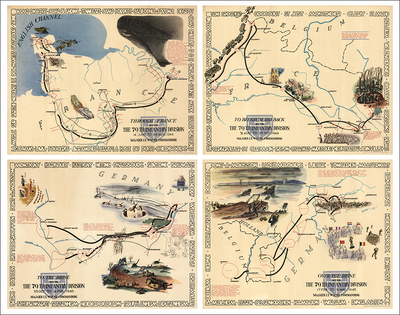 79th Infantry Division Campaign Map